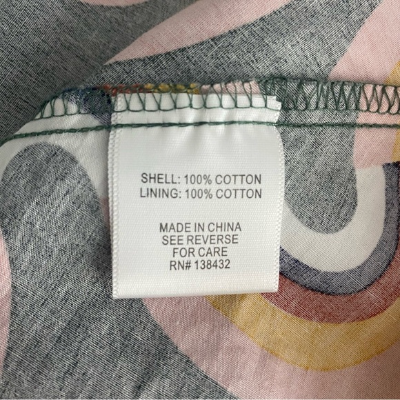 ModCloth Mod As Well Retro Rainbow Fit Flare Dress Plus 20 Gray Pink Yellow - Picture 11 of 13